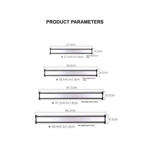 Magnetic knife rack wall - knife,