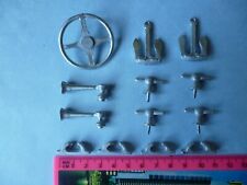 Model Boat White Metal Fitting Set.(Set A)Like Robbe Slec Graupner.Anchor Cleat