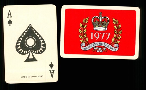 Playing card queen - x,