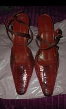 Vintahe Burgundy Sequined