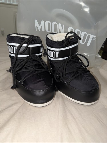 Moon boot icon low - low, black