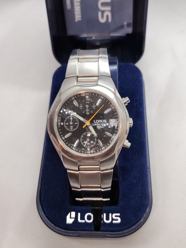 Lorus gents chronograph - gents,