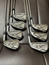 (TaylorMade) BURNER Iron Set Flex S 7 Piece 4.5.6.7.8.9.P Used Right Handed
