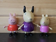 Peppa Pig - Suzy Sheep - Madame Gazelle Figures VGC 