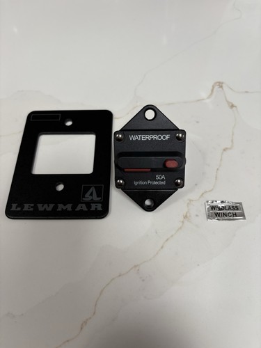 New lewmar windlass amp - new,