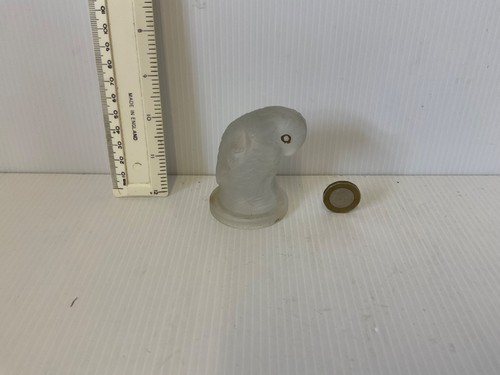 Rare vintage frosted glass - rare,