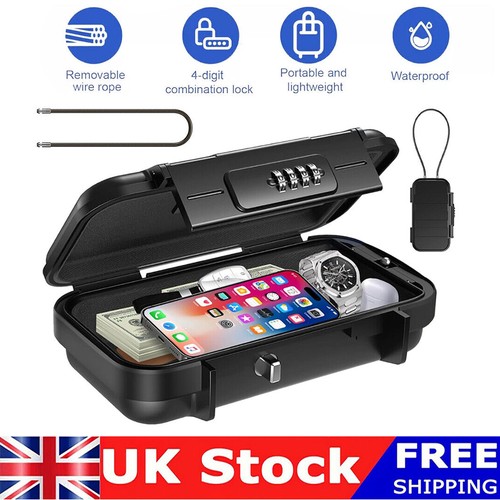 Portable safe box with - portable, code
