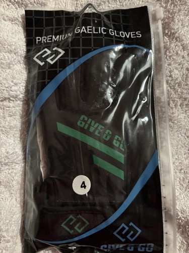 Gaelic gloves kids give - give, go