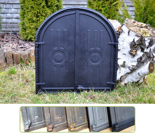 Cast iron fire door - 56,5, 61