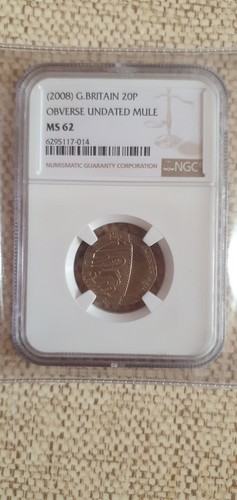 Undated 20p error mule ngc - undated,