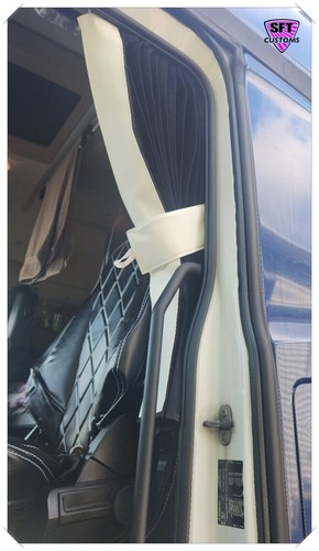 Dutch style truck - truck, curtains