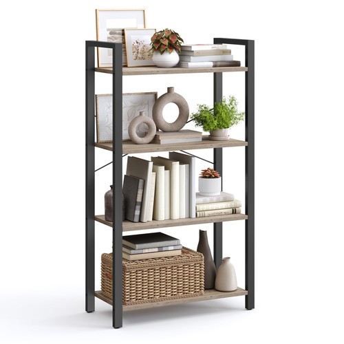 Tier bookshelf bookcase - 4,