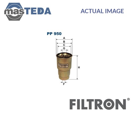 Pp950 engine fuel - fuel, filter