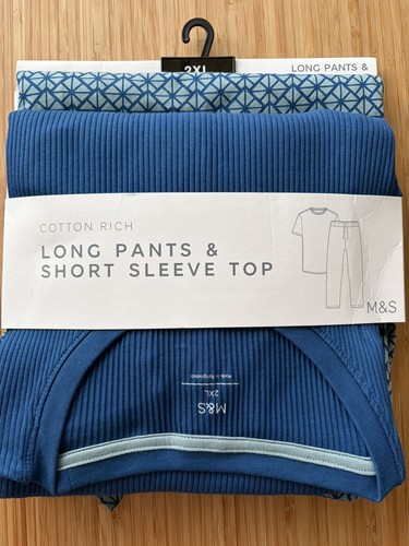 Mens pyjamas cotton rich - m&s,