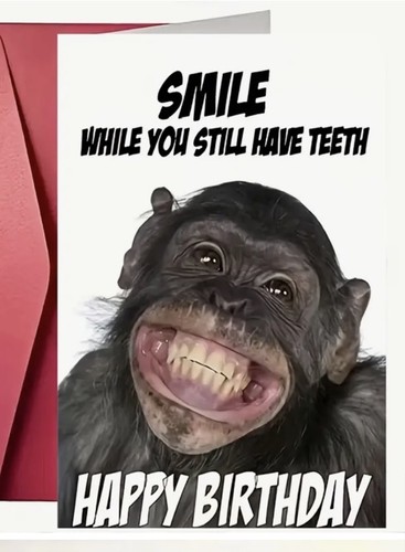Male very funny birthday - very, card