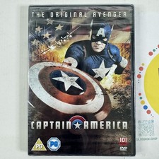 Captain America 1990 DVD Region 2 UK The Original Avenger Matt Salinger Film NEW