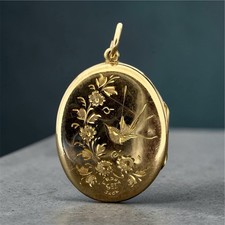 Vintage Oval Double Sided