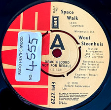 Wout Steenhuis Space Walk 7"