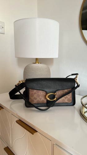 Coach tabby black brown - black,