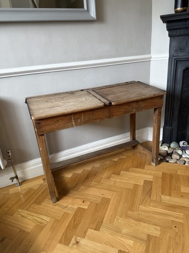Original vintage school desk - original,