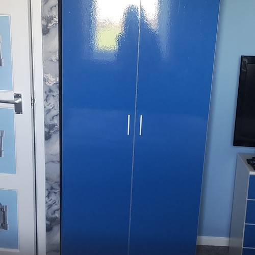 Blue gloss freestanding - gloss,