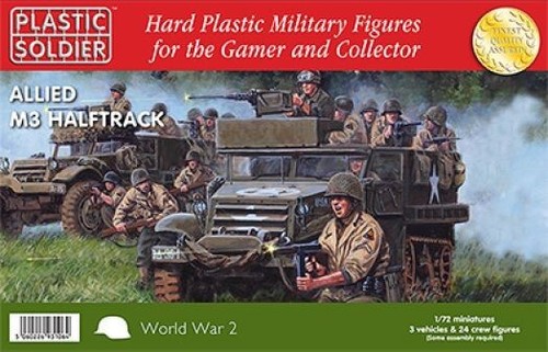 Allied halftrack plastic - m3,
