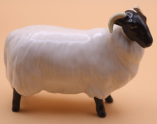Beswick Ewe / Sheep with Black Face and feet (413) Vintage VGC