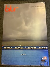 BLUR - The Ballad Of Darren ALBUM - MUSIC PROMO POSTER - OFFICIAL ORIGINAL ISSUE