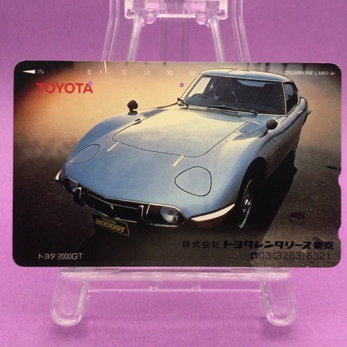 Toyota 2000gt phone card - phone, 1990s