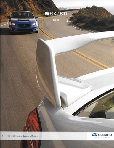 2015 subaru wrx sti - 2015, brochure