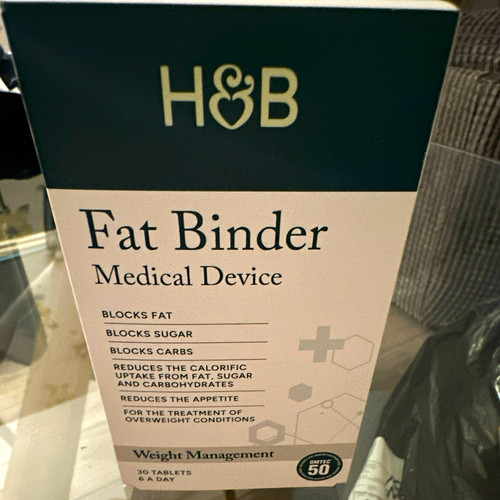 Fat binder medical device - h&b,