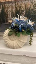 Decorative Shell Vase with