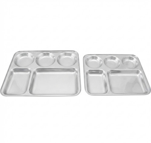 Stainless steel divided plate - stainless,