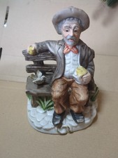Ceramic Porcelain Old Man