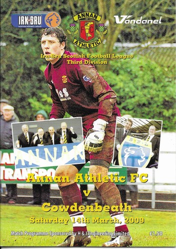 Annan athletic cowdenbeath - annan,