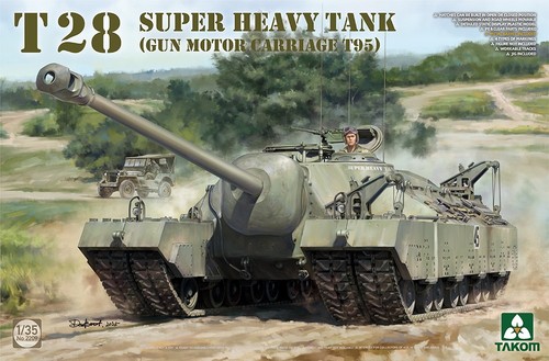 Takom scale t28 - 1:35,