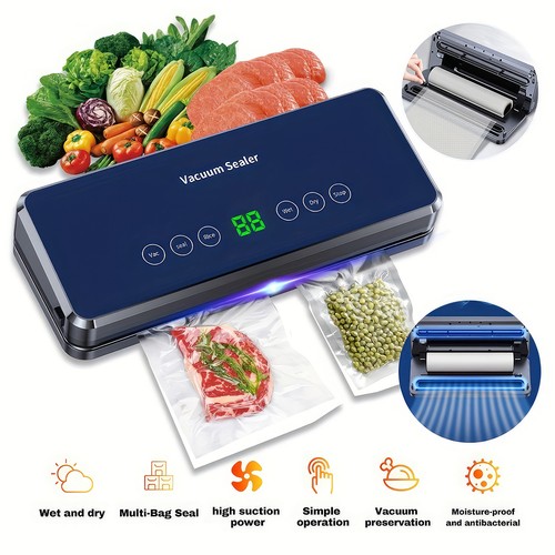 Vacuum food sealer automatic - vacuum,