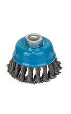 Bosch 0.5mm Knotted Steel Wire Cup Brush 75mm M14 Thread