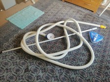 3.5m Aluminium Telescopic Pool Cleaning Pole With Cleaning Brush And Tubing