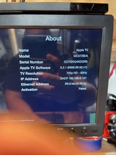 Apple TV (2nd Gen) A1378 MC572B/A — tested working (720p) — Remote/Power inc