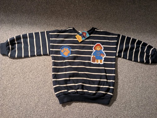 Paddington bear navy striped - navy,