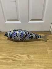 Murano Coloured Glass Fish Ornament - 52cm