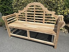 Teak garden bench outdoor - garden,