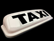 Taxi Roof Sign 24" White -