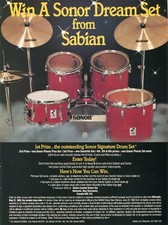 1985 Print Ad of Sonor