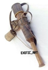 Antique Brass Leather