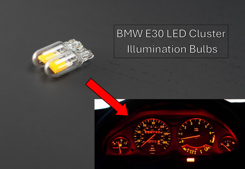 New bmw e30 led dashboard - led,