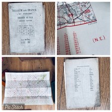 WWI Military Trench Map