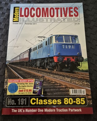 Modern locomotives illustrated - modern,