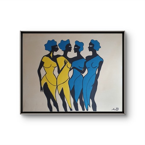Original acrylic painting - original,